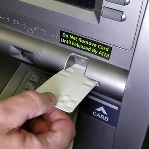 ATM Cleaning Cards
