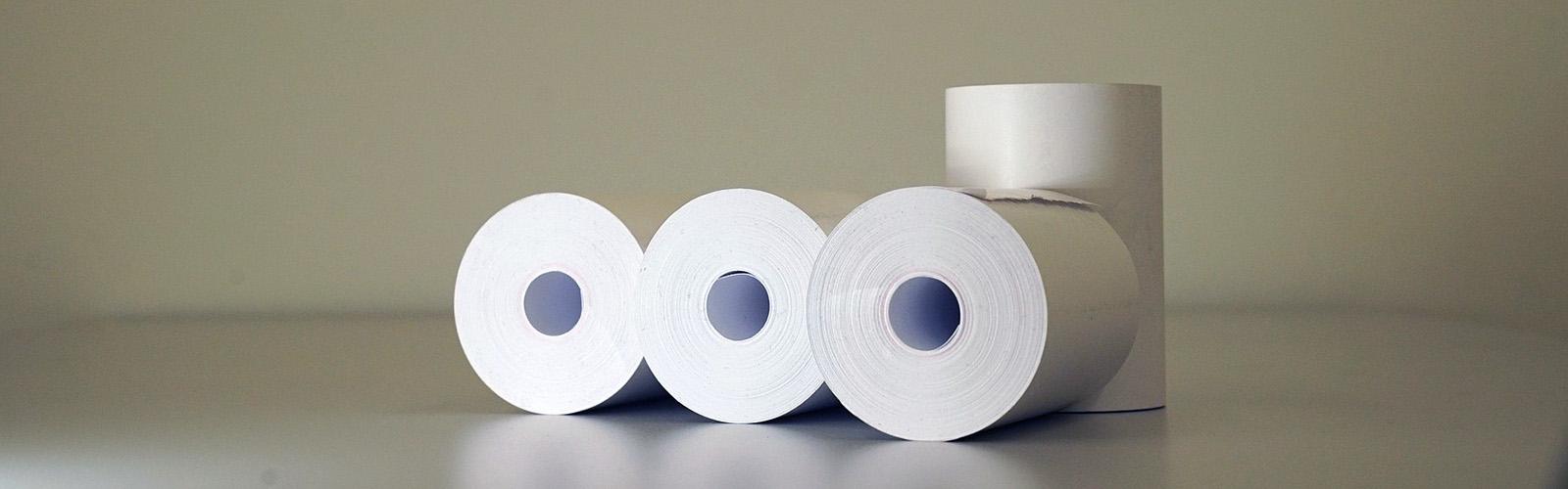 pos supply blog image - receipt paper rolls