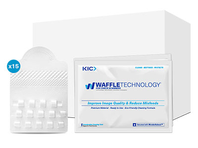 Waffletechnology Check Scanner Cleaning Card