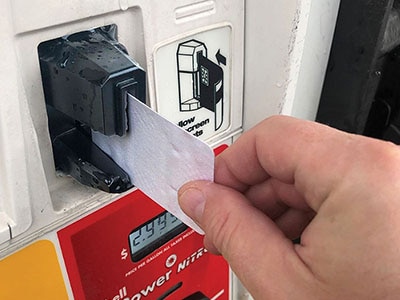 Cleaning Gas Pump Card Reader