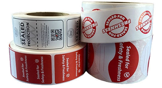 Custom Tamper-Proof Labels