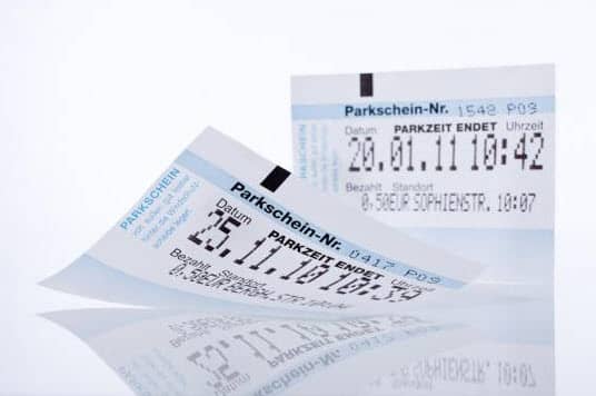 Custom Printed Citation Tickets