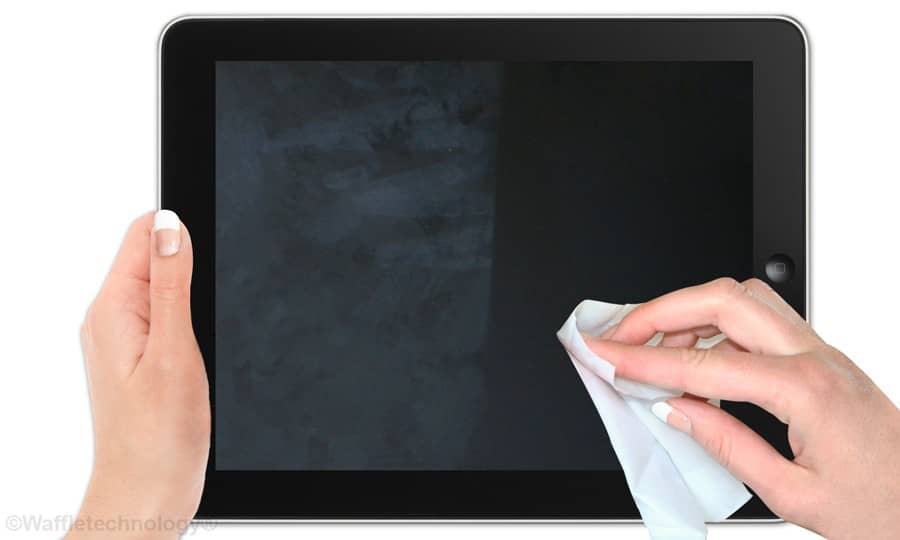 EZ View Screen Wipe Cleans Tablet