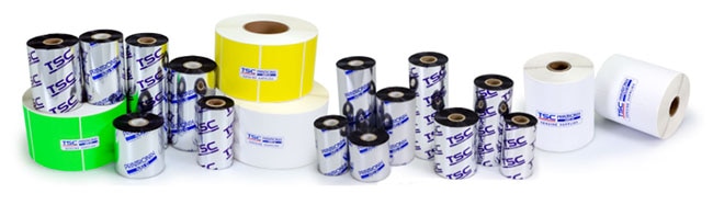 TSC Printer Ribbons, Labels & Paper Rolls