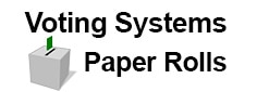 Voting Systems Paper Rolls graphic