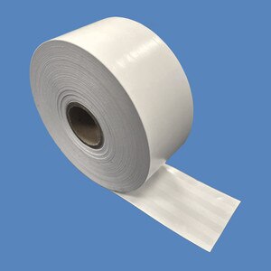 1 1/2" (40mm) x 263' POS Sticky Linerless Thermal Label Rolls (18 Rolls) - LL-04SP-40-80-18-25