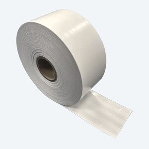1 1/2" (40mm) x 263' POS Sticky Linerless Thermal Label Rolls, Removable Adhesive (36 Rolls) - LL-04SP-40-80-36-25
