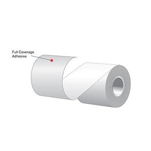 1 17/32" x 270' MAXStick X2 Heat Resistant Full Coverage Adhesive Liner-Free Thermal Labels (12 Rolls)