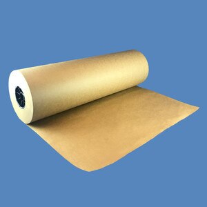 15" x 1050' Brown Kraft Packaging Paper Roll, 40lb