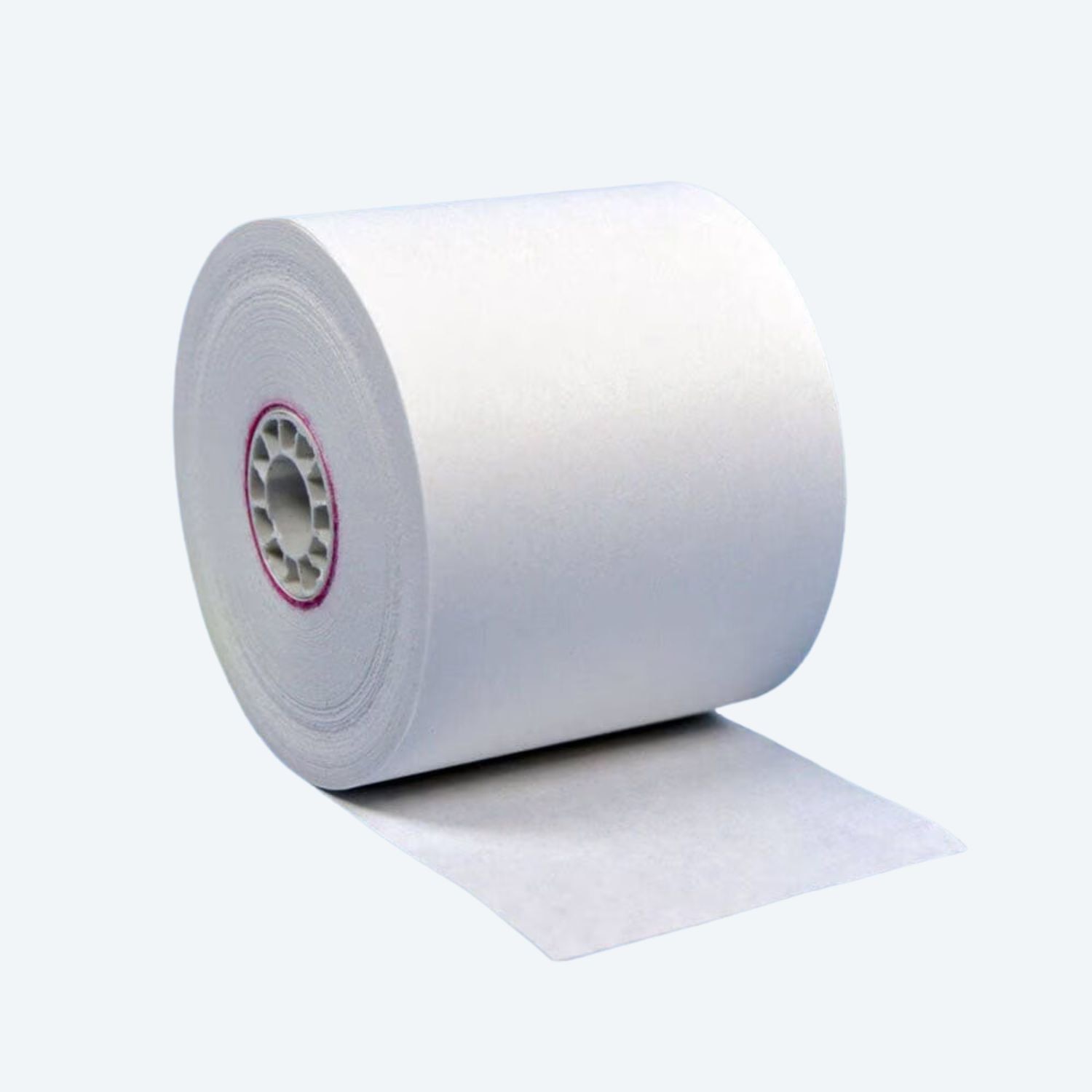 2 1/4" x 150' White 1-Ply Bond Paper Rolls (100 Rolls)