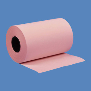 2 1/4" x 50' Pink BPA-Free Thermal Receipt Paper Rolls (50 Rolls) - T214-050-P