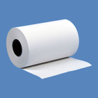 2 1/4" x 55' Thermal Roll Paper, 1/2" ID, 3/4" OD core, 50 rolls/case