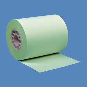 2 1/4" x 85' Green BPA-Free Thermal Receipt Paper Rolls (50 Rolls) - T214-085-G
