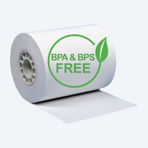 2 1/4" x 85' Phenol-Free (BPA & BPS) Thermal Paper (50 Rolls)