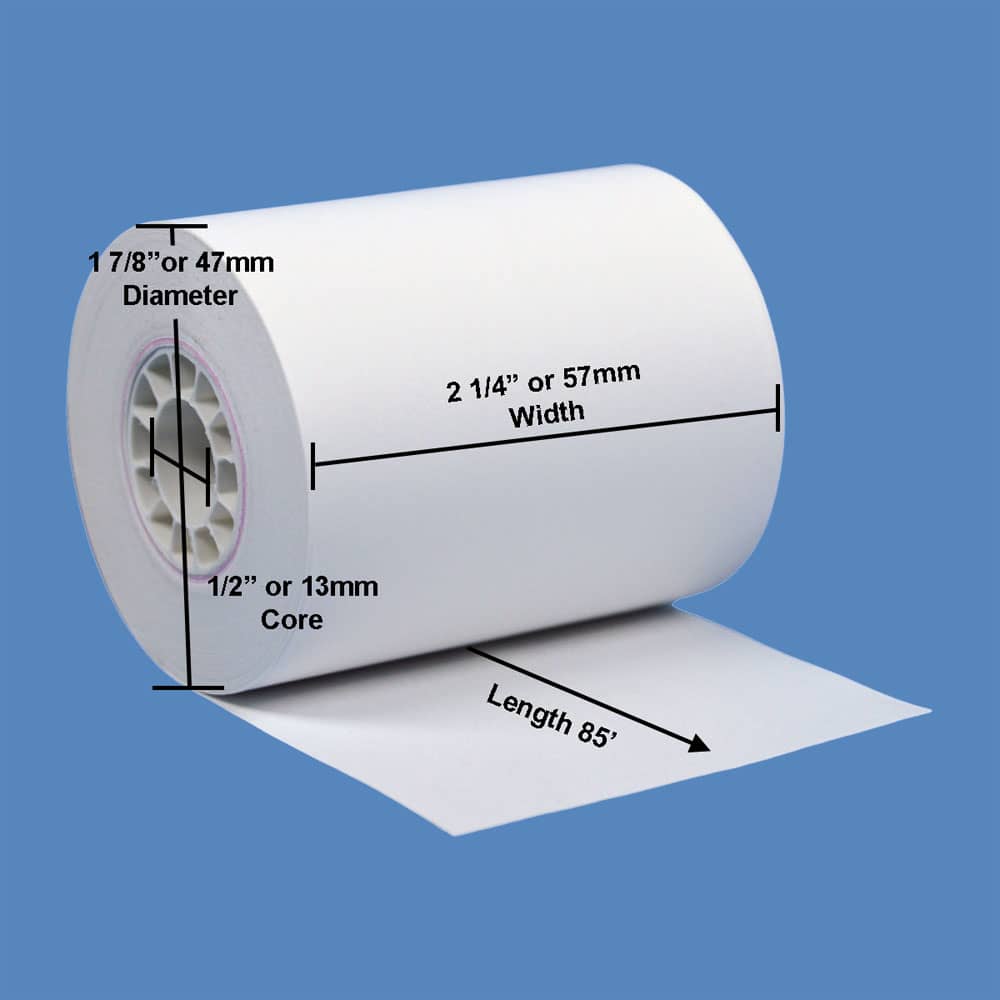 2 1 4 x 85 thermal rolls