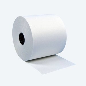 2 3/4" x 190' White 1-Ply Bond Paper Rolls (50 Rolls) - B234-190