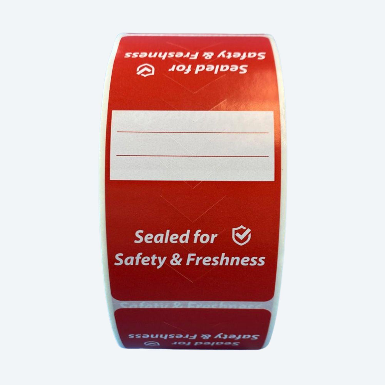 2" x 4" Tamper Proof Seal Labels (4 Rolls)