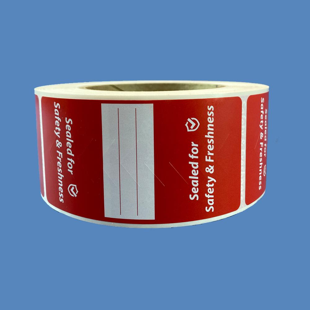 2" x 4" Tamper Proof Seal Labels (4 Rolls)