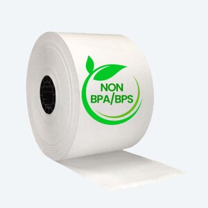 2 5/16" x 400' Non-Phenol (BPA & BPS) Thermal Gas Pump Paper (12 Rolls)