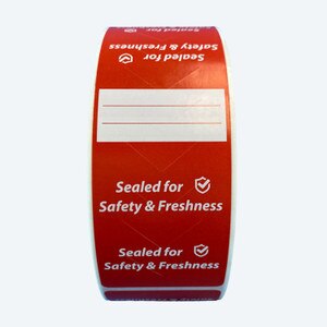 2" x 6" Tamper Proof Seal Labels (4 Rolls)