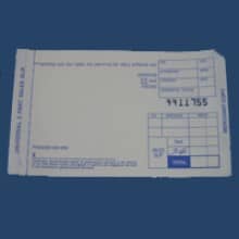 2-Part Truncated Short Sales Imprinter Slips (100 Slips per Pack)