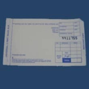 2-Part Truncated Short Sales Imprinter Slips (100 Slips per Pack) - IS-2SST-1