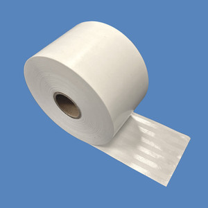 2 1/4" (58mm) x 263' POS Sticky Linerless Thermal Label Rolls (36 Rolls) - LL-04SP-58-80-36-25