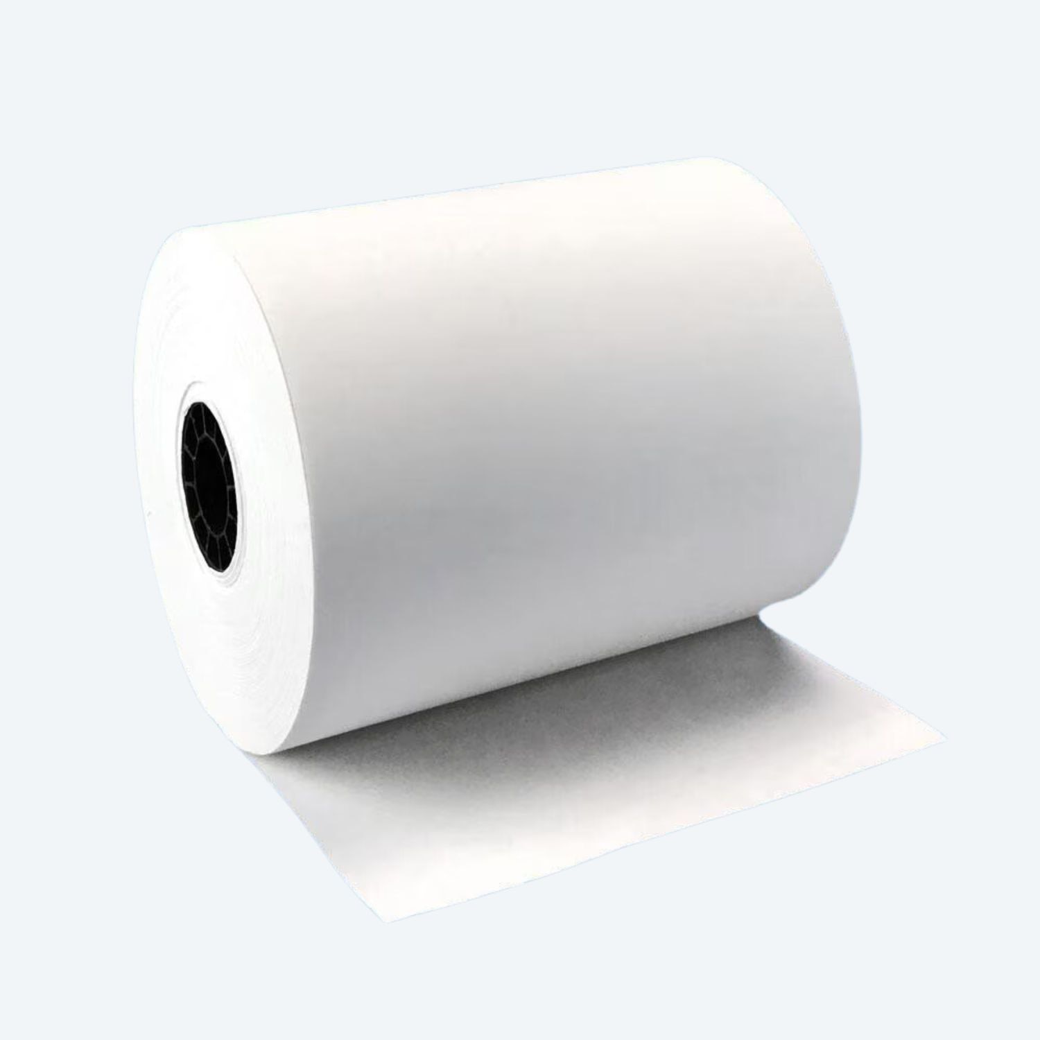 x White 1-Ply Bond Receipt Paper Rolls