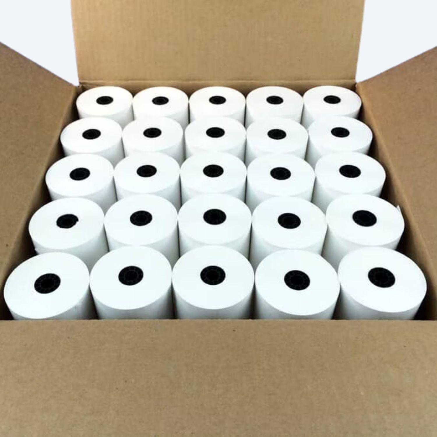 3 1/8" x 230' Phenol-Free (BPA & BPS) Thermal Paper (50 Rolls)
