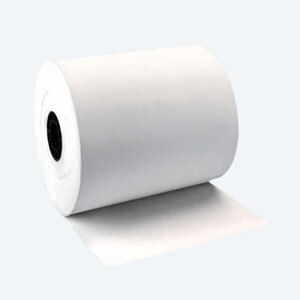 12 x 8 1/2 Continuous Computer Paper - Blank White