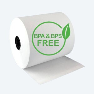 3 1/8" x 273’ Phenol-Free (BPA & BPS) Thermal Paper (50 Rolls) - T318-273-PF