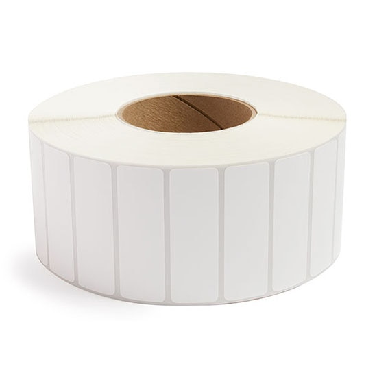 3" x 1" Removable Adhesive Industrial Direct Thermal Labels, 3” Core, 5,500 Labels/Roll (8 Rolls)