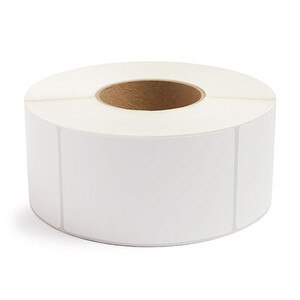 3" x 5" Removable Adhesive Industrial Thermal Transfer Labels, 3” Core, 1,200 Labels/Roll (8 Rolls) - L-RTT8-300500-3P REM