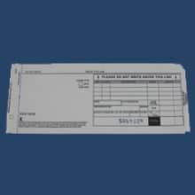 3-Part Long Sales Imprinter Slips (100 slips)