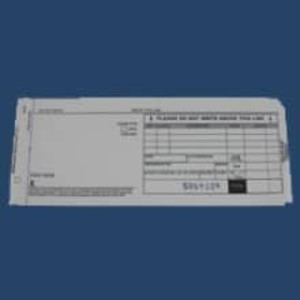 3-Part Long Sales Imprinter Slips (4000 slips) - IS-3SL-40