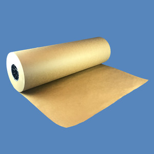30" x 700' Brown Kraft Packaging Paper Roll, 60lb - KP-30-60