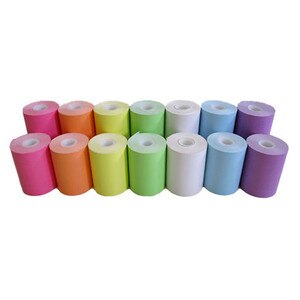 3.125" x 160' MAXStick Colors Variety Pack, Side Edge Adhesive Liner-Free Thermal Labels (28 Rolls)