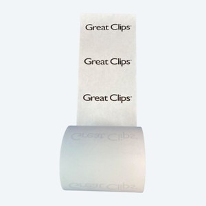 custom great clips receipt paper