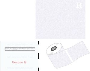 Secure Tamper-Proof Rx Paper Rolls