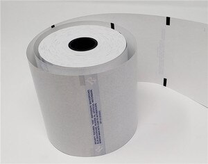 4 3/8" Wide Thermal Prescription Rx Paper Rolls, with Timing Marks (16 Rolls) - RX560