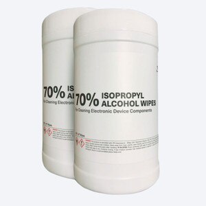 70% IPA Disinfecting Wipes, K2-WC100IPA70 (100 Wipes/Canister) - K2-WC100IPA70