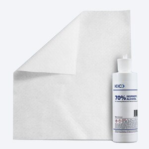 70% IPA Cleaning Kit, K2-KEC70T2 (10" x 11.8" Wipes)