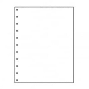 8 1/2" X 11" 11-Hole 20# Velo Bind Paper, 2,500 sheets - LC-30770