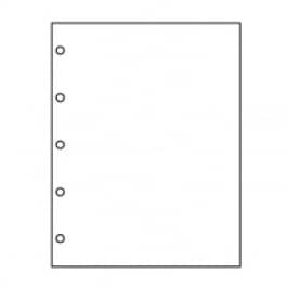 8 1/2" X 11" 20# 5-Hole Punch Left Paper, 2,500 sheets