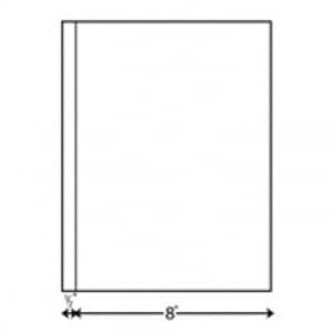 8 1/2" X 11" 20# Perforated Paper 1/2" From Left, 2,500 sheets - LC-30080