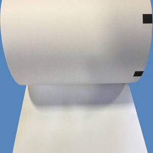 8" Thermal Boarding Pass Paper, Black Sense Marks (4 Rolls) - AIR-T28635SENCSI