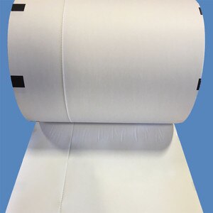 8" Thermal Boarding Pass Paper, Left Side Perforated, Black Sense Marks (4 Rolls) - AIR-T28635SENPERF-L