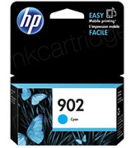 HP 902 Cyan Ink Cartridge, 300 Page Yield - IJ-T6L86AN