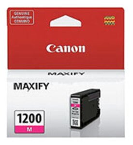 Canon 9197B001AA Magenta Ink Cartridge, 300 Page Yield - IJ-PGI1200M