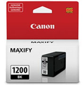 Canon 9219B001AA Black Ink Cartridge, 400 Page Yield - IJ-PGI1200BK